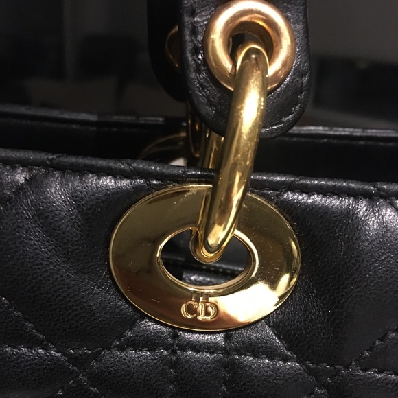 CHRISTIAN DIOR Lady Dior bag vintage - Picture 3 of 8
